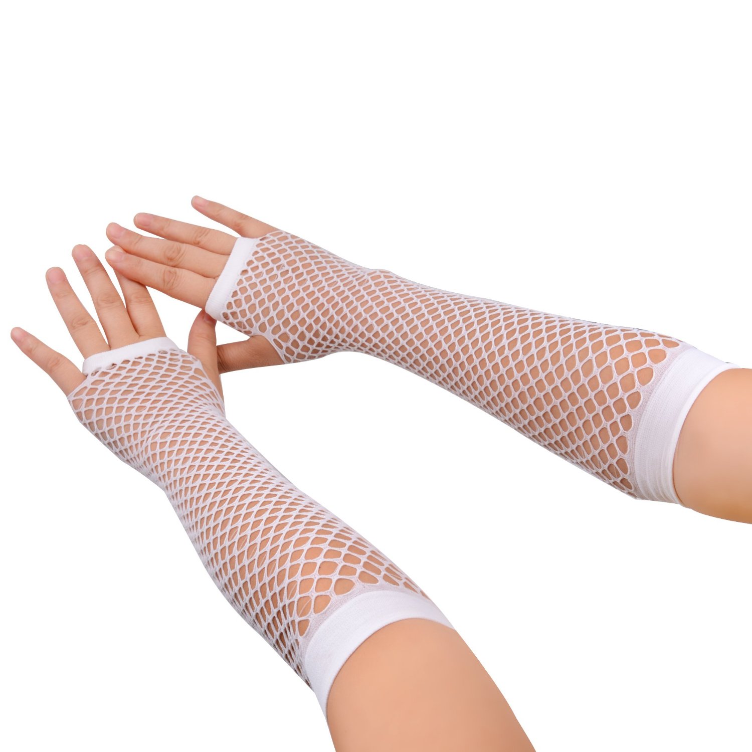 10 Paris Stretchable Fingerless Diva Gloves Eco
